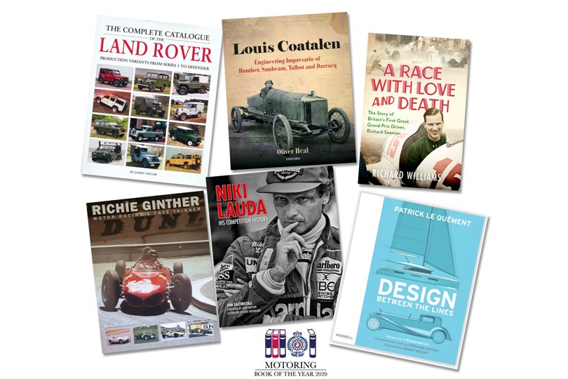 Royal Automobile Club announces shortlist for the 2020 Motoring Book of the Year Awards