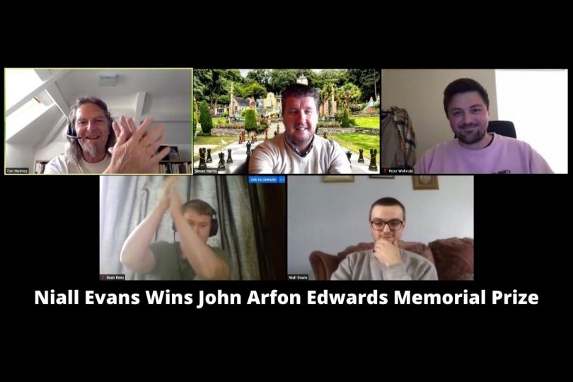 Niall Evans Wins John Arfon Edwards Memorial Prize offered by Welsh Motoring Writers