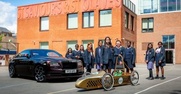Young Designer Competition winner takes delivery of Greenpower car