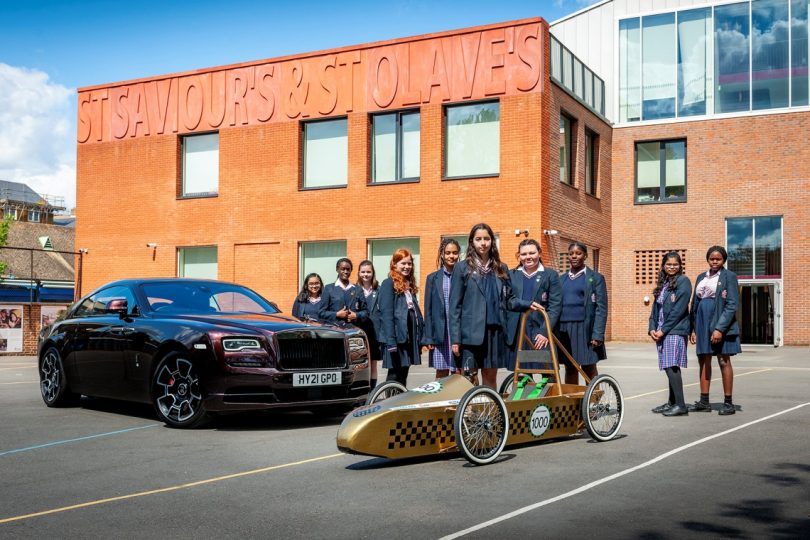 Young Designer Competition winner takes delivery of Greenpower car