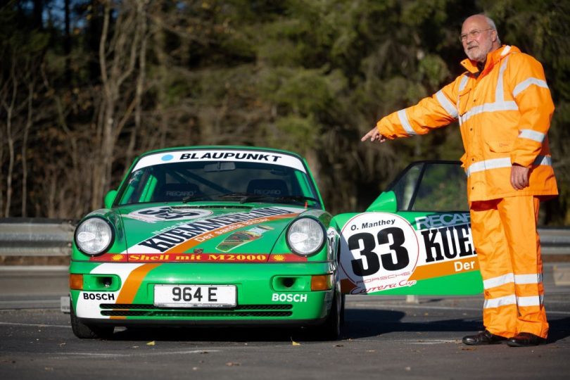 Motorsport Icons Olaf Manthey and Walter Röhrl star in Epic Music