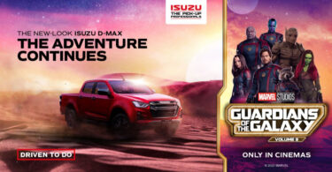 Isuzu UK celebrates the release of Marvel Studios’ “Guardians of the Galaxy Vol. 3”, the new action-adventure film