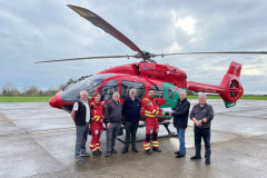 Welsh Motoring Writers donate to Wales Air Ambulance