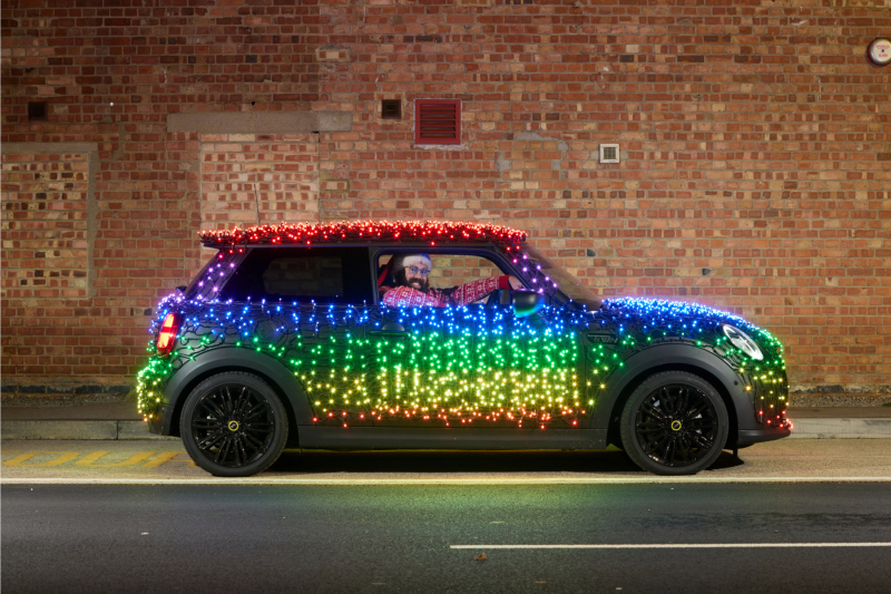 Driving to your home for Christmas - The Festive MINI returns for 2022