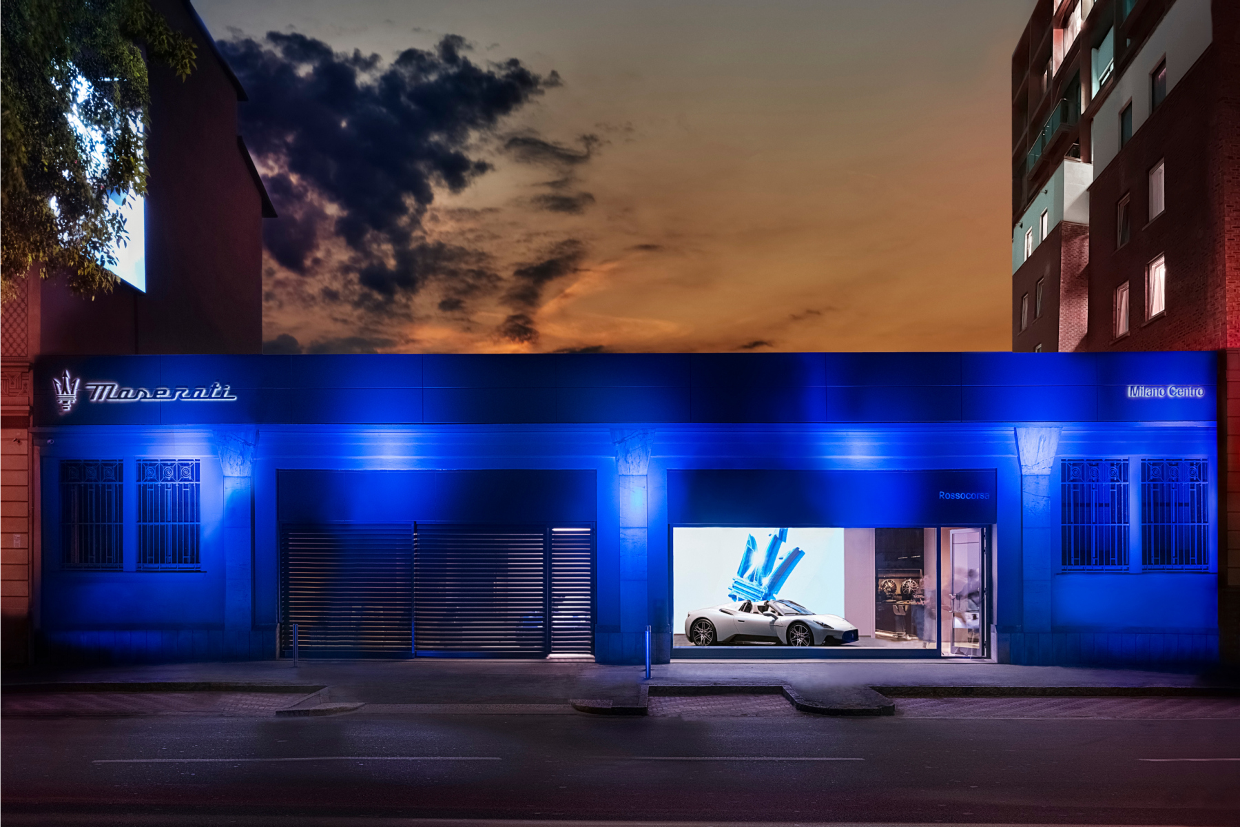 Maserati unveils its world's first new store concept